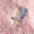 画像1: H/10cm☆lace café bearrompers&bonnet set (1)