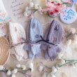 画像1: (12cm size)cafe bear rompers &bonnet set (1)