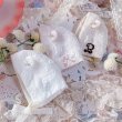 画像2: (10cm size)lace café bearrompers&bonnet set (2)