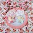 画像1: oriental doll dress &half bonnet set (1)