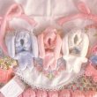 画像3: (12cm size)tiny rabbit rompers &bonnet set (3)