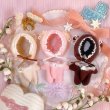 画像1: (ちびぐるみsize)naptime kitty rompers &bonnet set (1)