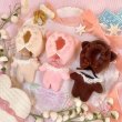 画像5: (ちびぐるみsize)naptime kitty rompers &bonnet set (5)