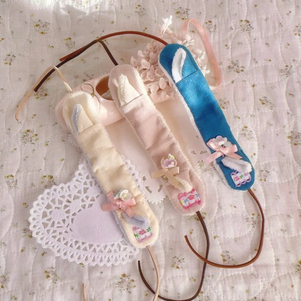 画像1: Sheep on grass headdress (1)
