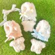 画像2: lamb doll rompers&bonnet set (2)