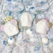 画像3: forget me not panda bonnet&tail set (3)